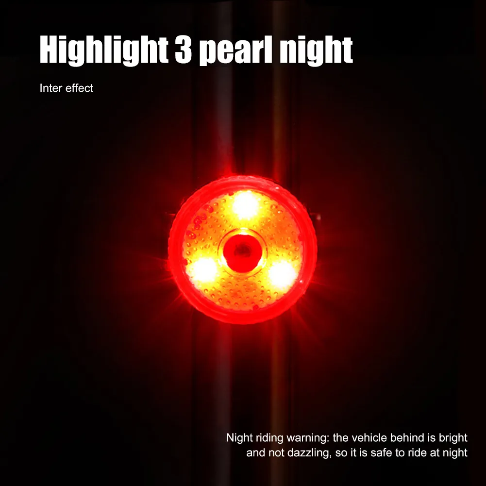 Bike Taillight - USB Rechargeable Cycling Saddle Rear Light for Safety - Image 7