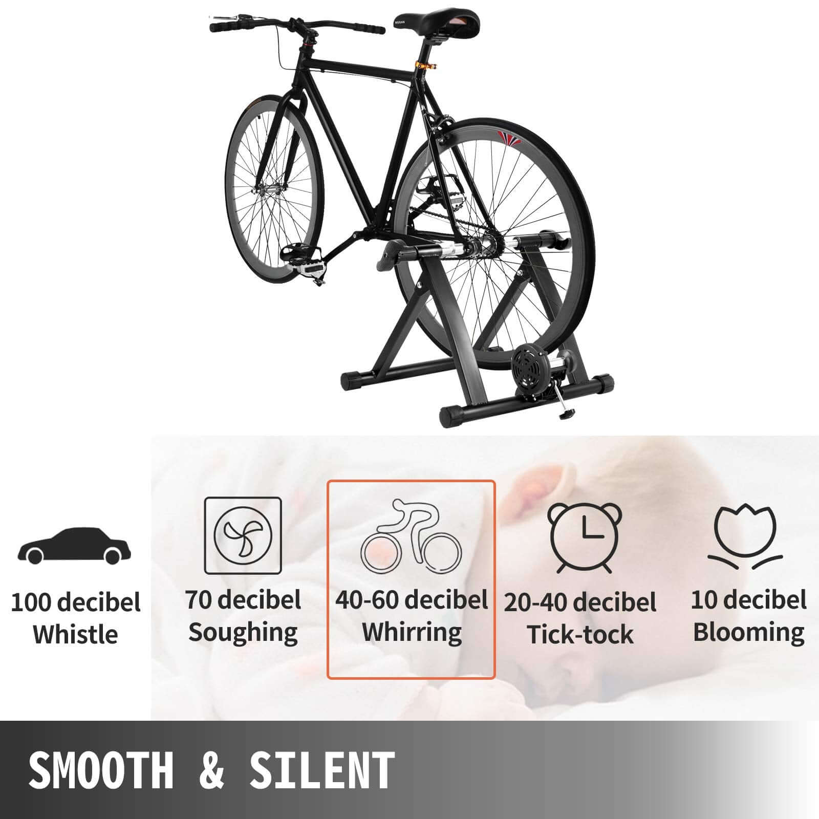 Bike Trainer Cable Gear Control Bicycle Trainer - Image 3