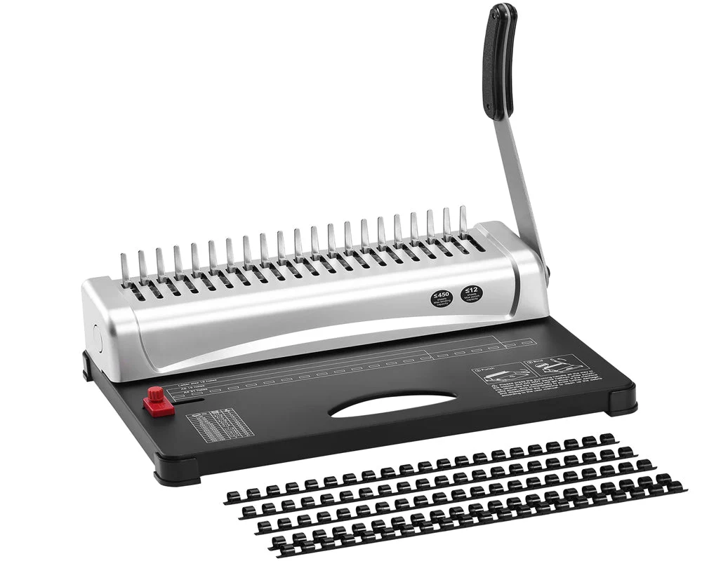 Binding Machine Office Binder Comb - Image 13