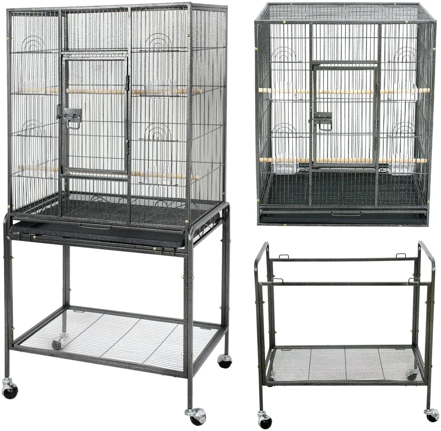 Bird Cage Parrot Aviary Perch Carrier - Image 4