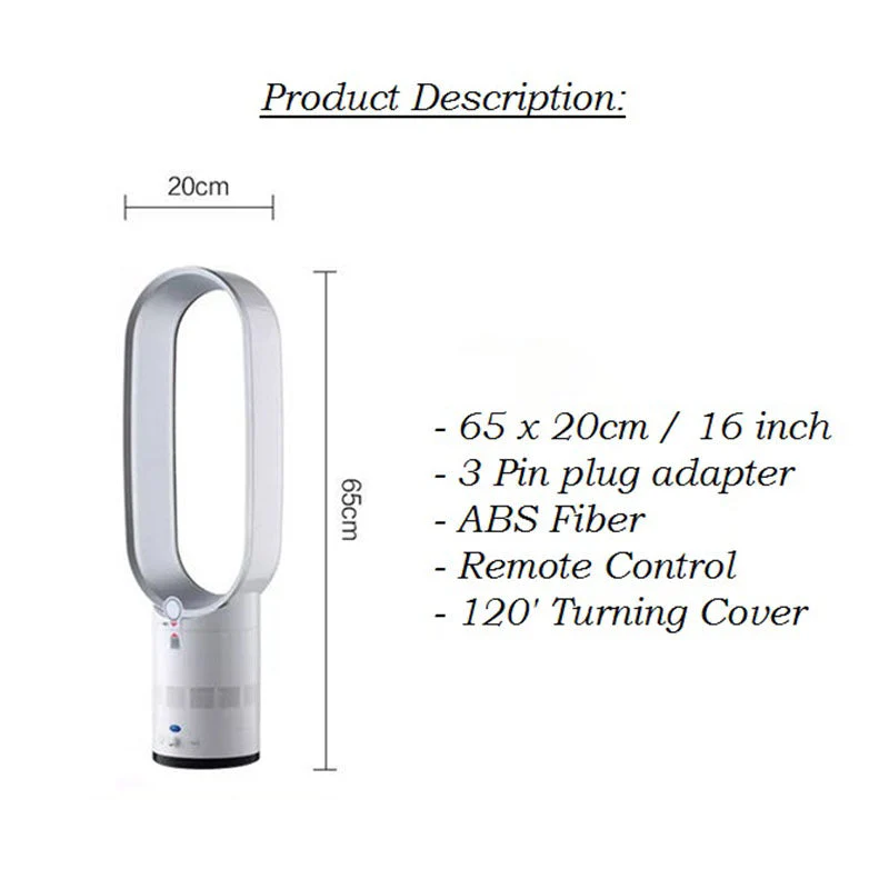 Bladeless Fan with Remote - Image 11