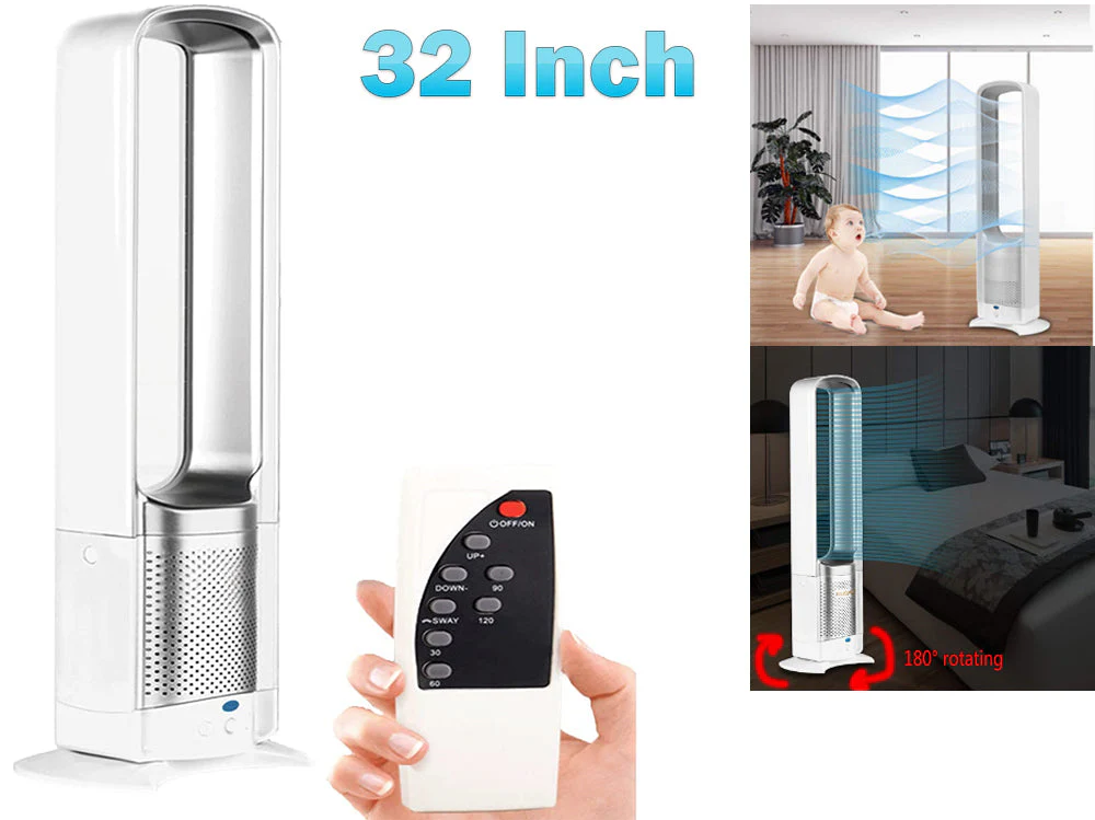 Bladeless Fan with Remote 32 Inch - Image 3
