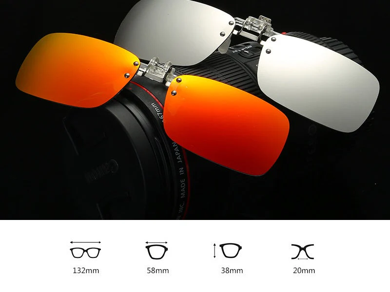 Polarized Sunglasses Clip - BLUE - Image 4