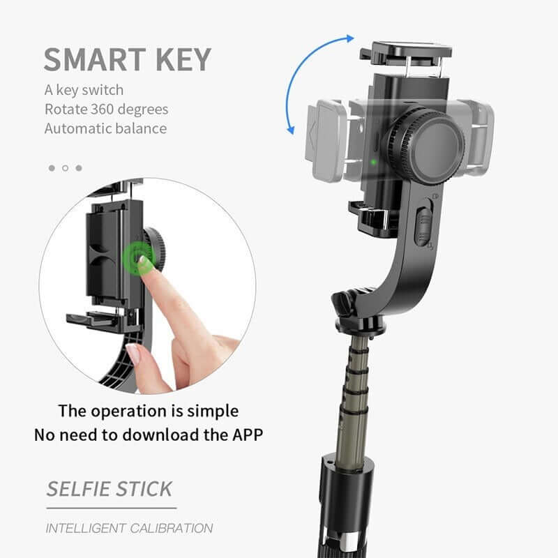 Bluetooth Selfie Stick Tripod Bluetooth Remote - Image 5