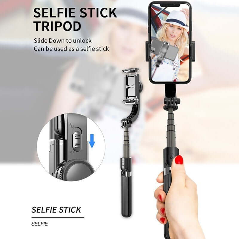 Bluetooth Selfie Stick Tripod Bluetooth Remote - Image 6