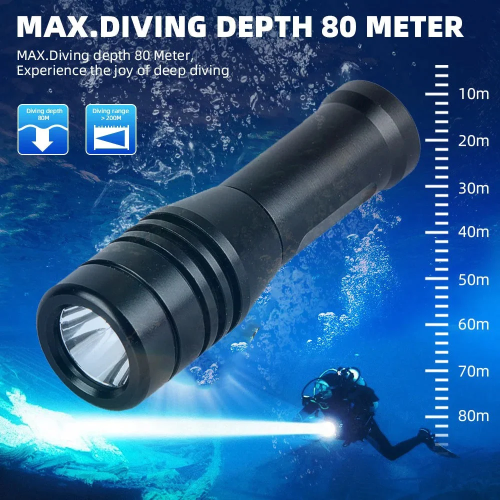 BrightBuddy Micro 80 – Compact Dive Torch including Mask Mount - Image 2