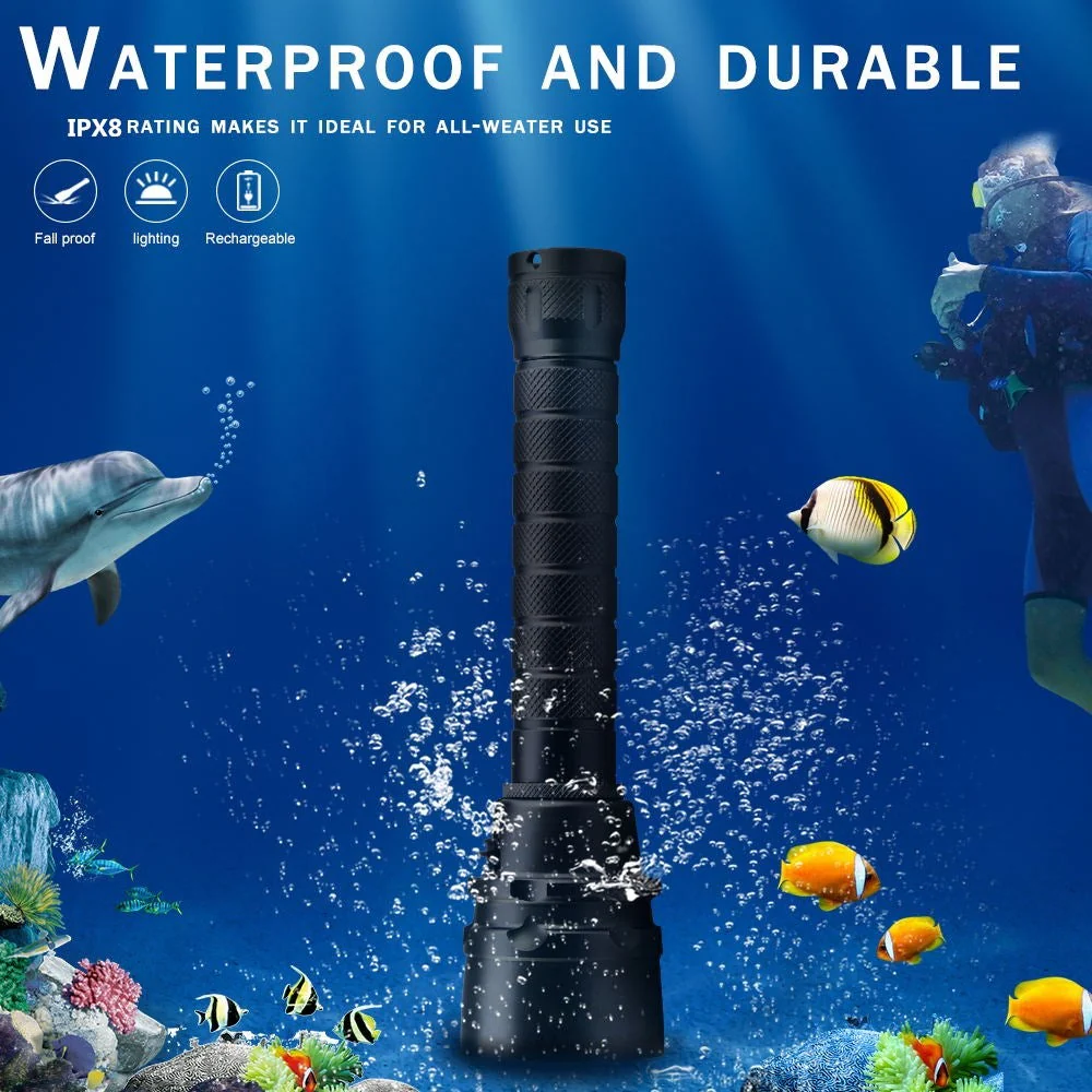 BrightBuddy OceanForce 200 Premium Dive Torch - Image 3