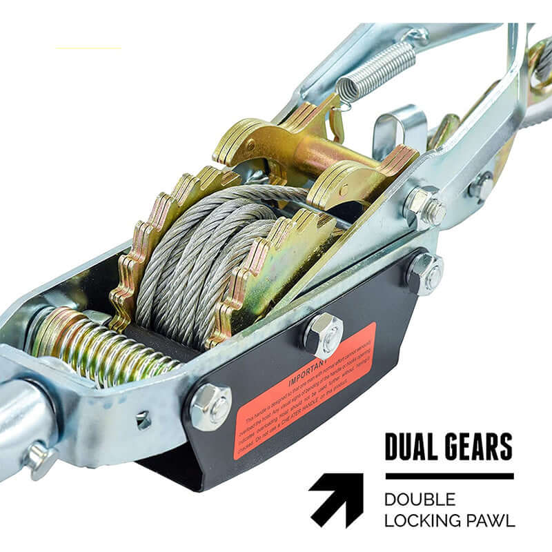 Cable Winch Wire Power Puller 2T / 4000lb - Image 4