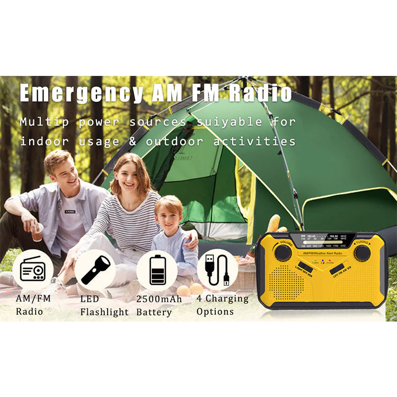 Camping Equipment FM Radio Solar - Image 8