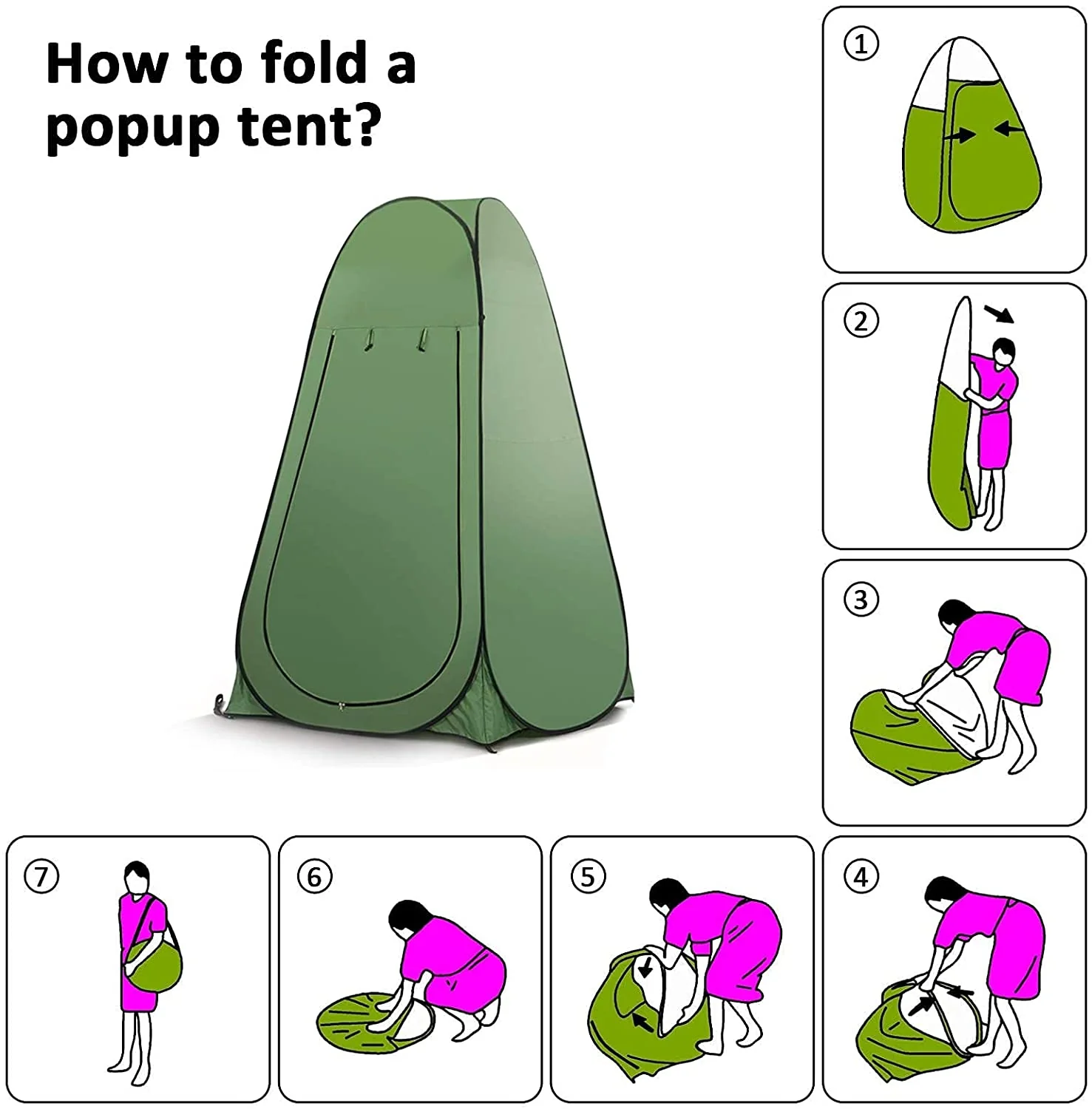 Camping Shower Tent - Image 8