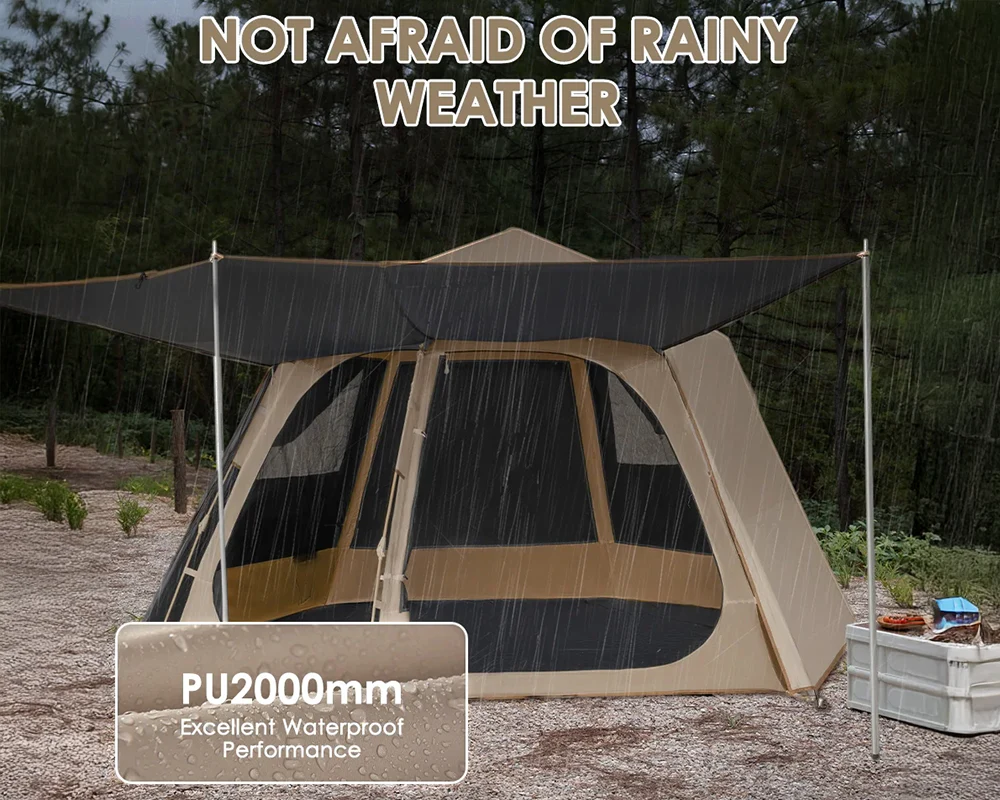 Camping Tent 5-8 People Family Tent - Image 8