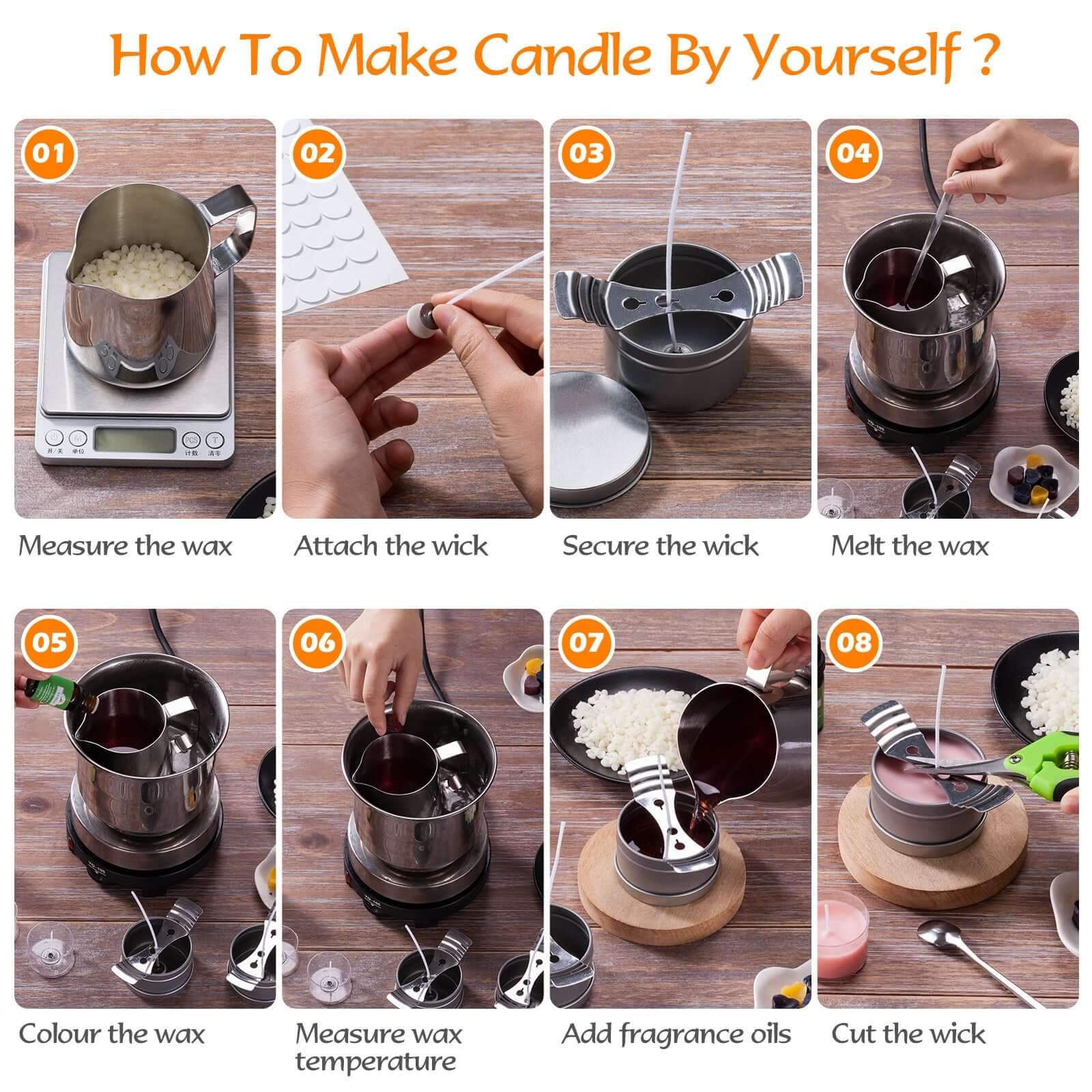 Candle Making Kit Candles Craft Tool Set - Image 4