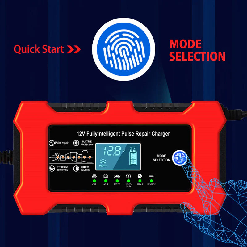 Car Battery Charger 12V 6A - Image 8