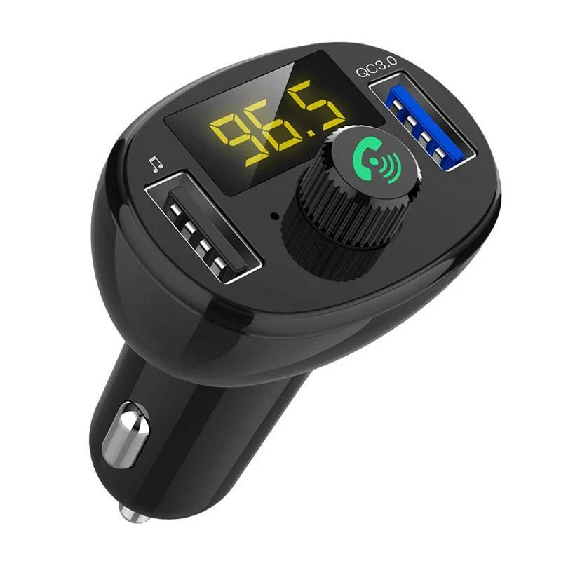 Car Bluetooth Receiver Wireless Radio Adapter Hands-Free Car Kit - Image 2