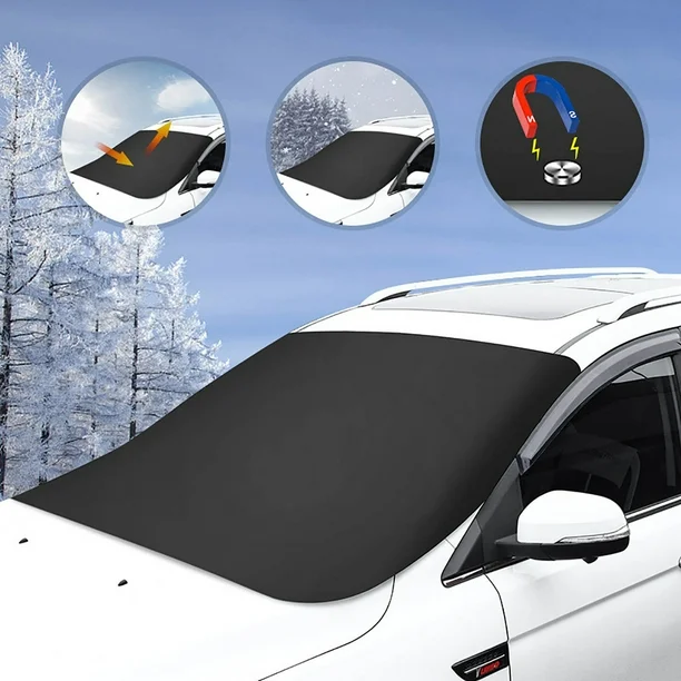 Car Front Windshield Snow ICE Cover - Image 4