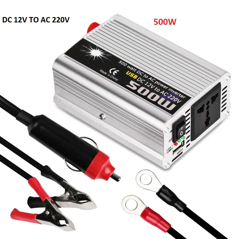 Car inverter 12V to 220V 500W - Image 11