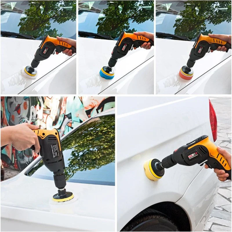 Car Polishing Pads Polisher Cleaner Sponge Buffer Waxing - Image 5