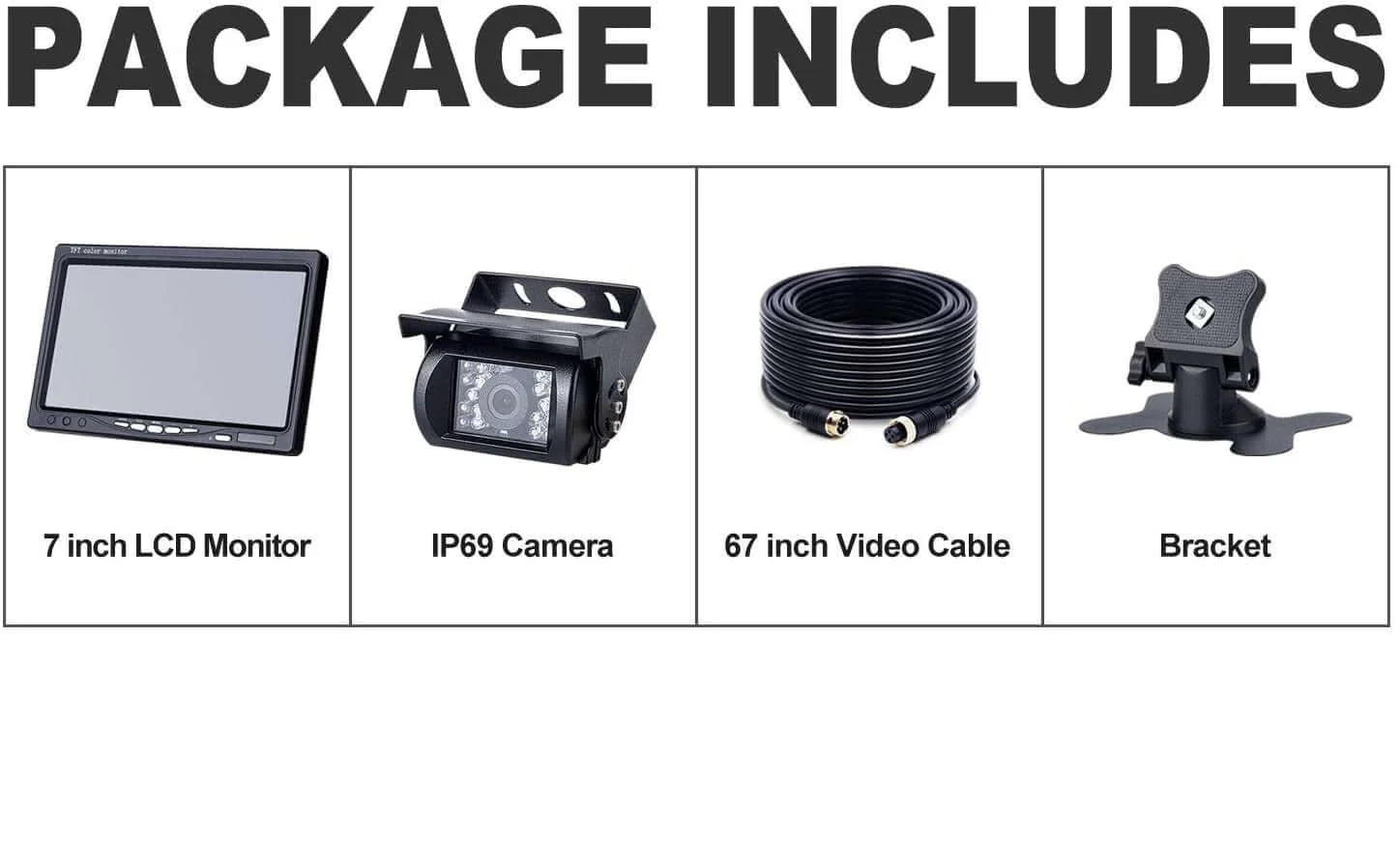 Car Reverse Camera Rearview Reversing Camera - Image 6