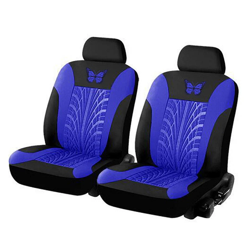 Car Seat Cover 2 Front Seater Protector Polyester - Image 4