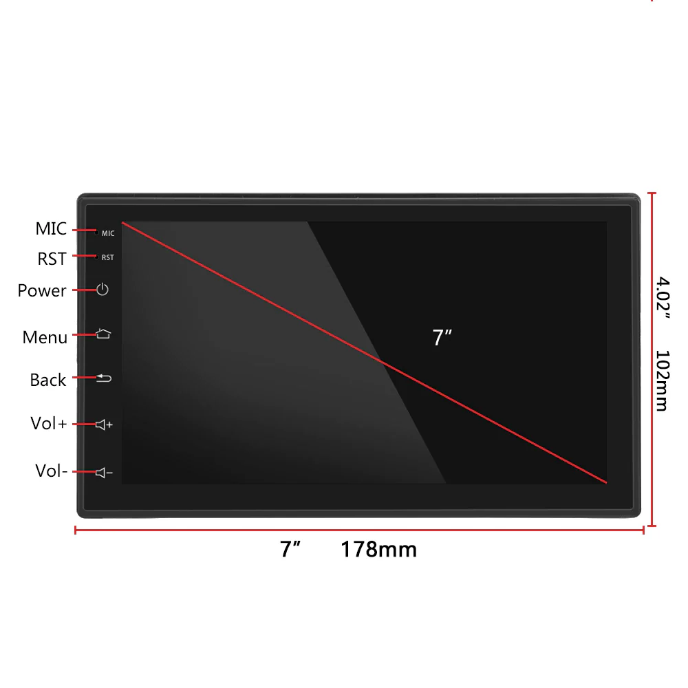 Car Stereo System Touch Screen with GPS + Reverse camera - Image 12