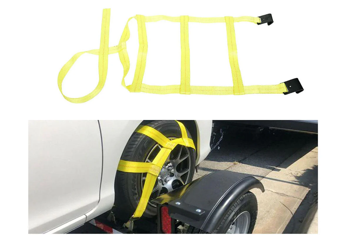 Car Tire Straps Tie Downs - Image 2