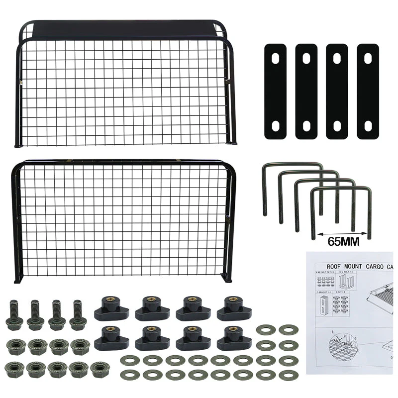 Universal Car Roof Rack Basket Car Top Luggage Rack - Image 11