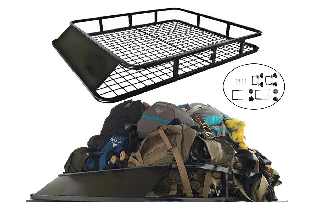 Universal Car Roof Rack Basket Car Top Luggage Rack - Image 12