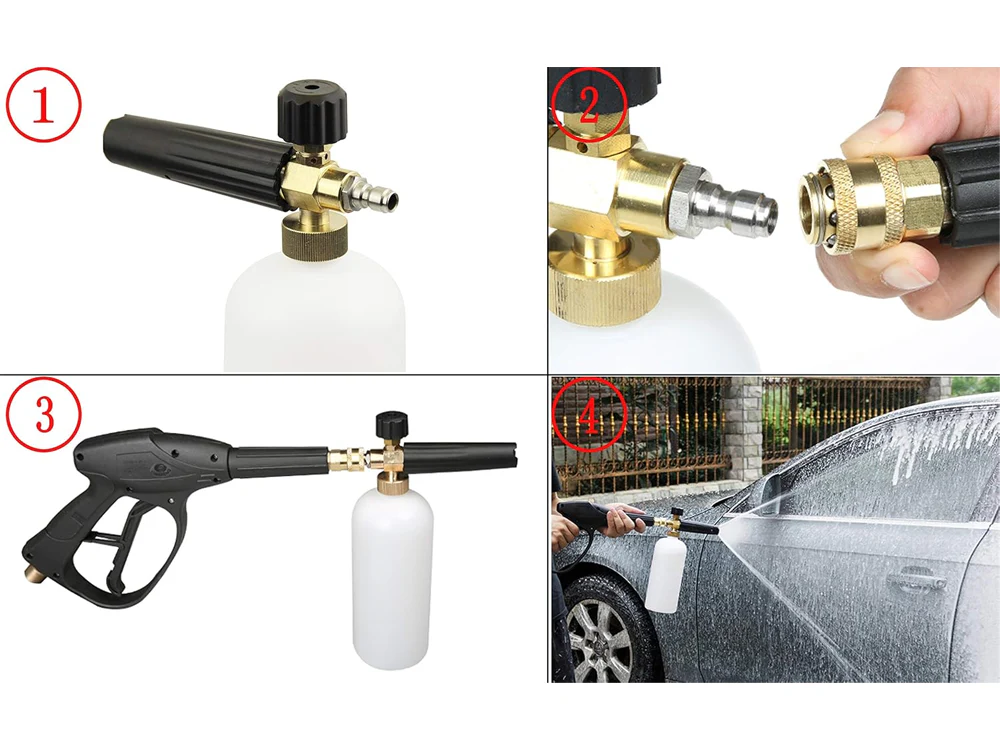 Car Wash Foam Cannon Washer - Image 12