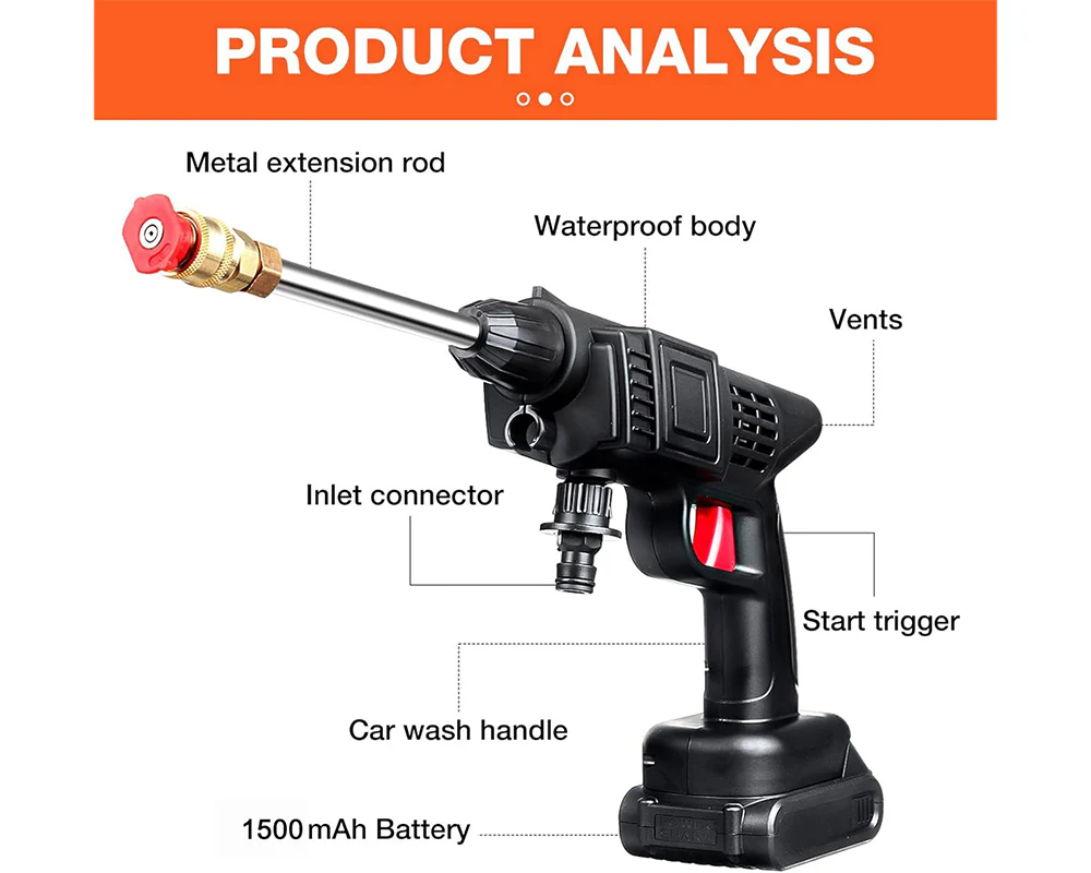 Car Washer Pressure Washer Kit - Image 4