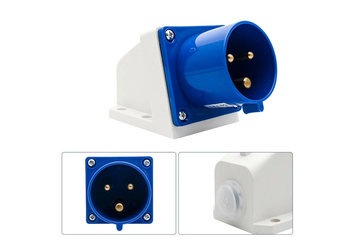 Caravan Male Inlets 16 Amps IP44 - Image 2