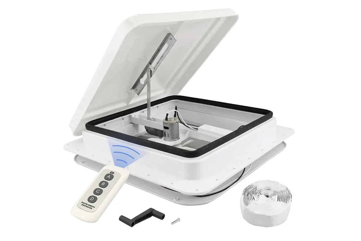 Caravan Roof Vent RV Shower Hatch - Image 2