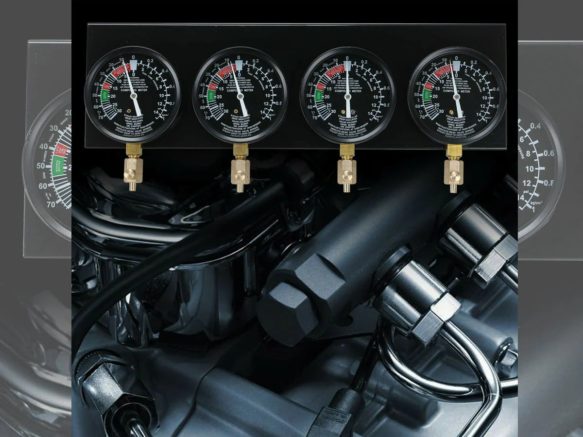 Carburetor Vacuum Synchronizer Gauges Tool Kit - Image 6