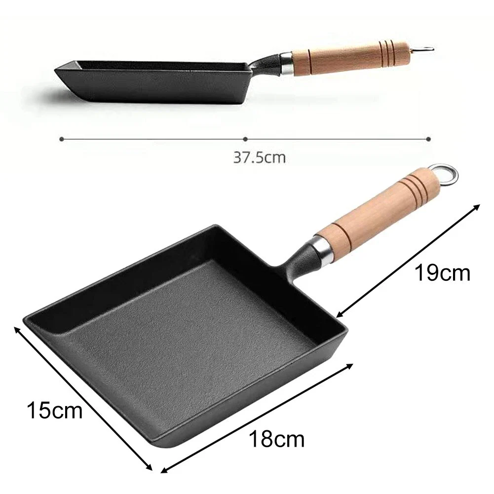 Cast Iron Frying Pan Square - Image 13