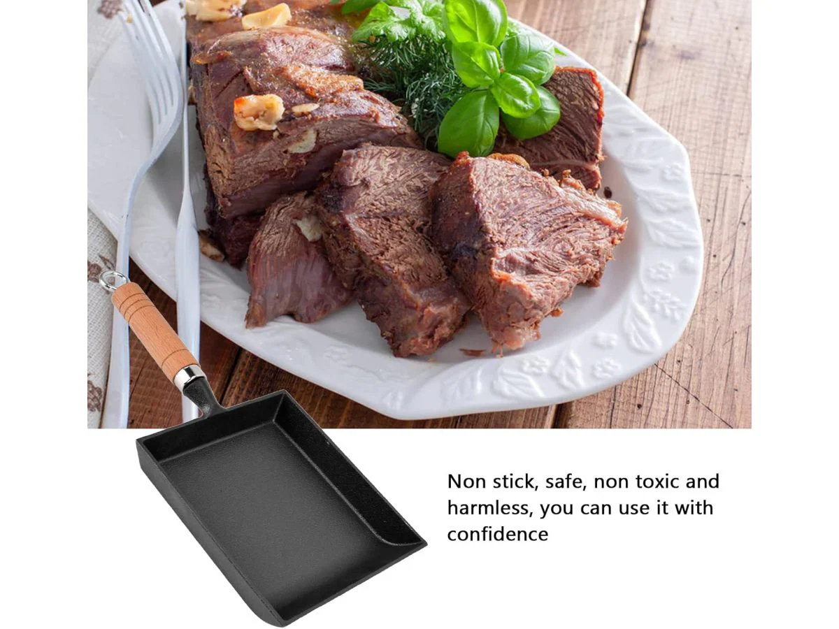 Cast Iron Frying Pan Square - Image 9