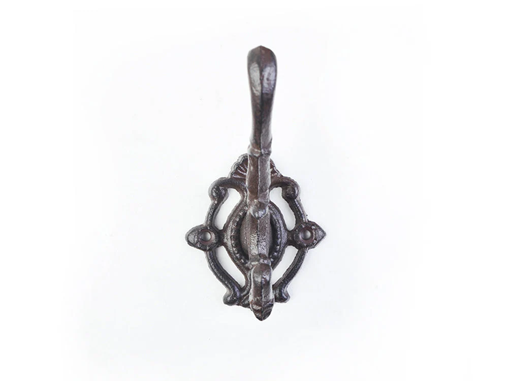 Cast Iron Wall Mounted Coat Hooks (Set of 3) - Image 3