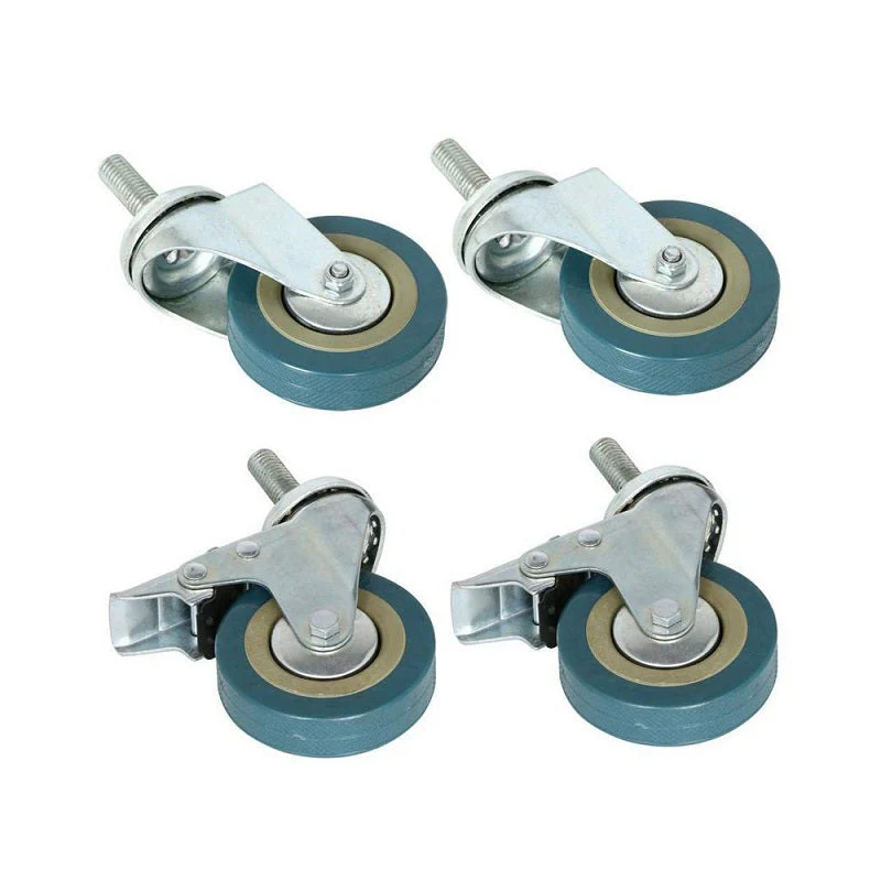 Caster Wheels Trolley Wheels Kit - Image 5