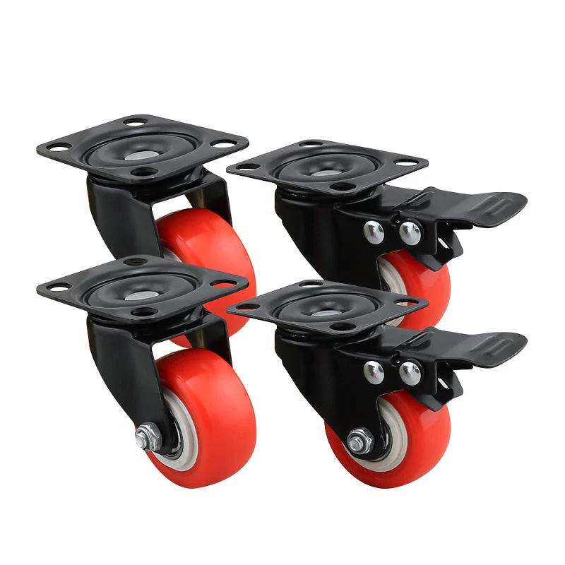 Caster Wheels Trolley Wheels Kit - Image 5