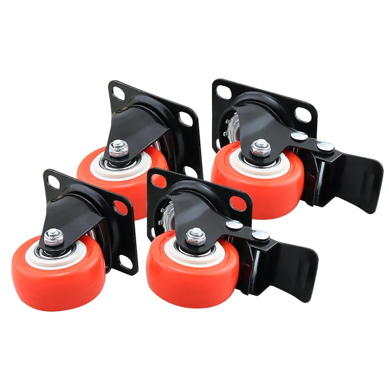 Caster Wheels Trolley Wheels Kit - Image 7