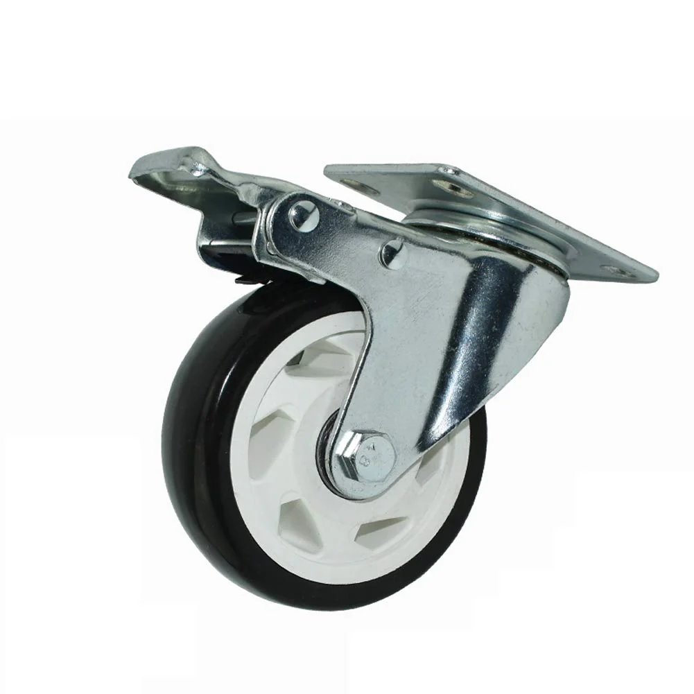 Castor Trolley Wheel with Brake - Image 6