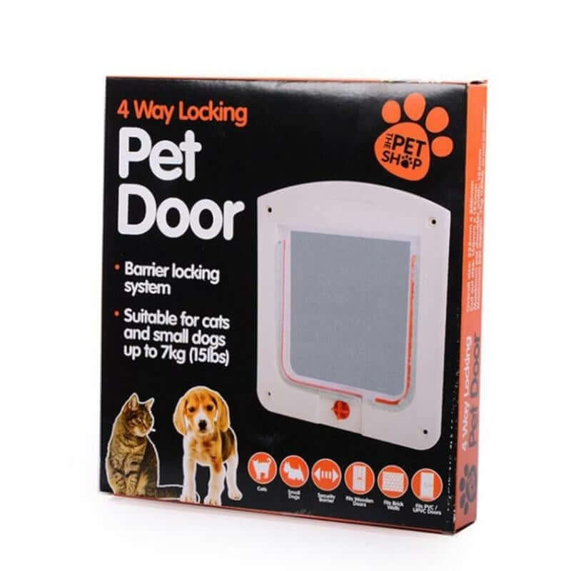 Cat Door Cat Door 4 Way Locking - Image 6