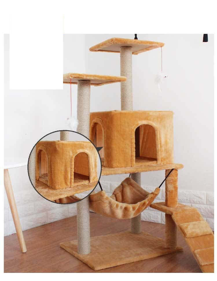 Cat Tree Climbing Scratching Column - Image 3