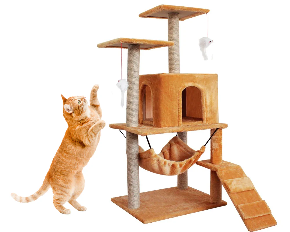 Cat Tree Climbing Scratching Column - Image 7