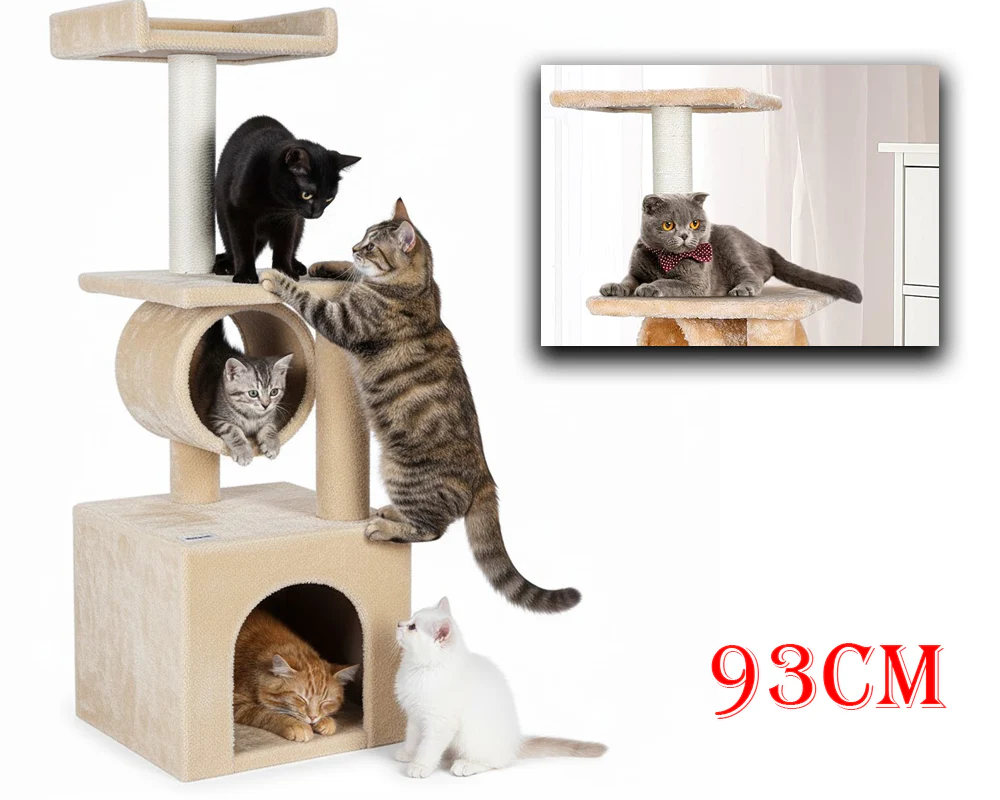Cat Tree House 93cm - Image 9