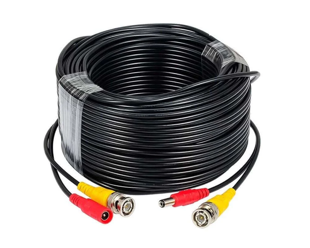 CCTV Cable 10M Bnc Video Power Cable/Wire For Security Camera, CCTV, Dvr, Surveillance System, Plug - Image 2
