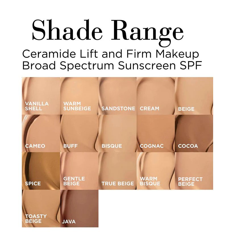 Ceramide Lift and Firm Makeup SPF 15 PA++, TOASTY BEIGE - Image 2