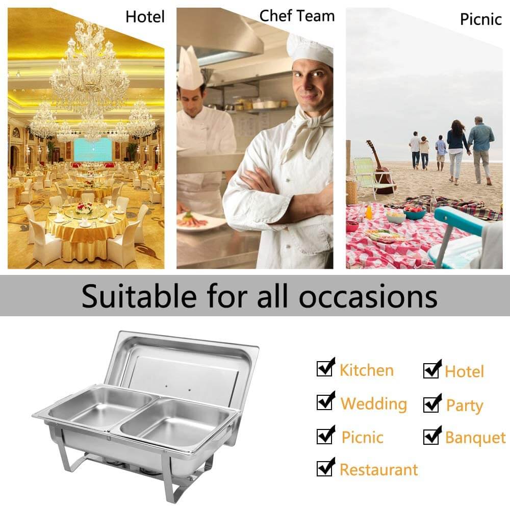Chafing Dish Restaurant Food Warmer - Image 6