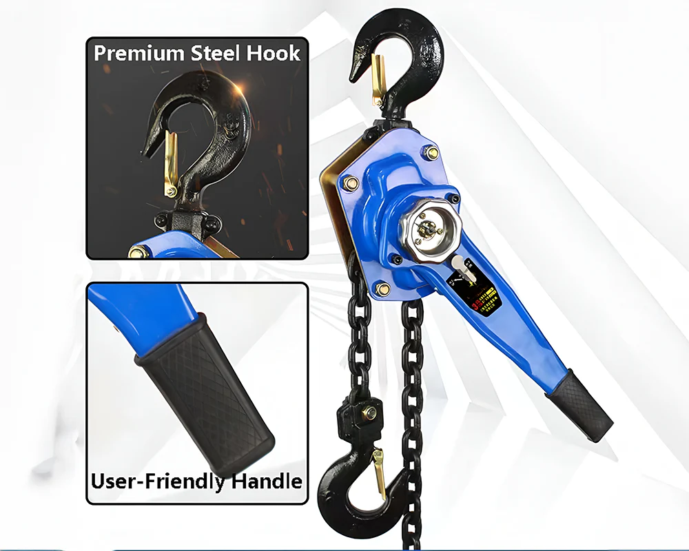 Chain Hoist Lever Block Chain Hoist 0.75 Ton 1.5m Lifter - Image 5