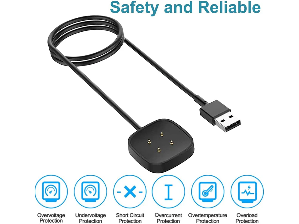 Charging Cable for Fitbit Sense 1/2 & Fitbit Versa 3/4 - Image 15