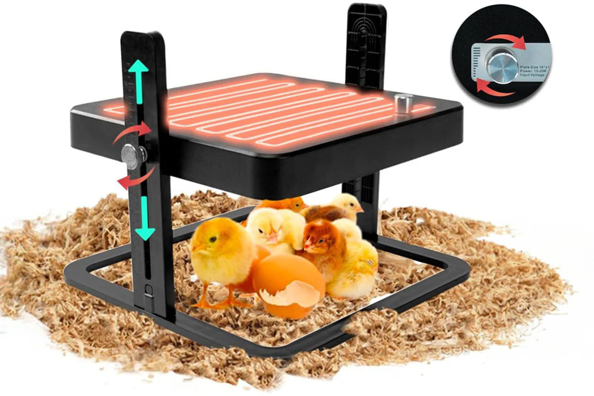 Chick Brooder Heating Plate Warmer,Chicken Coop Heater - Image 2