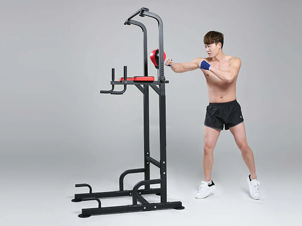 Power Tower Dip Stand Pull Up Bar – Adjustable Home Gym Workout Station 100kg - Image 5